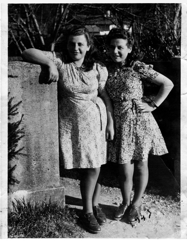 Rosa and Gittel, Displaced Persons Camp-img